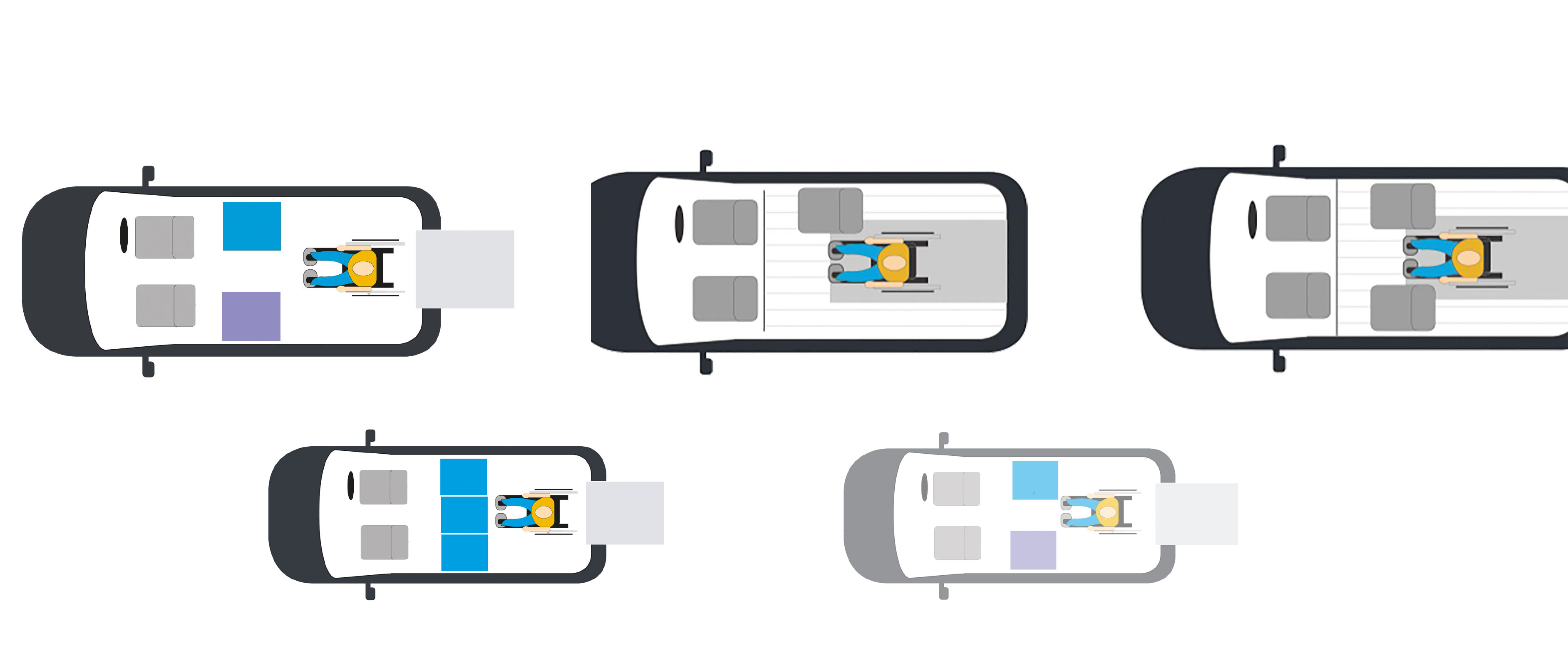 Wheelchair Accessible Vehicle Kit inside